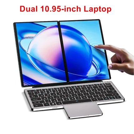 Topton 2 pantalla portátil Intel i3 1215U N100 doble pantalla táctil IPS de 10,95 pulgadas Windows 11 ordenador de oficina tableta PC Notebook WiFi6