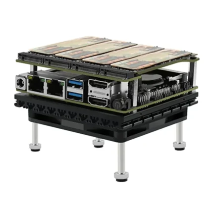 X86-P5-placa base NAS, 4 x M.2, NVME, enrutador de cortafuegos, Intel i3-N305, N100, DDR5, 2x, I226-V, 2,5G, 2x, SATA, 2x, HDMI2.1, Mini PC