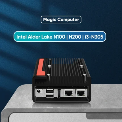 Topton-ordenador mágico de 12ª generación, Mini PC con Intel i3 N305 N100, Firewall, 2x10G, SFP 2 x i226, 2,5G, DDR5, PCIEx8 2 x SATA Proxmox, enrutador suave